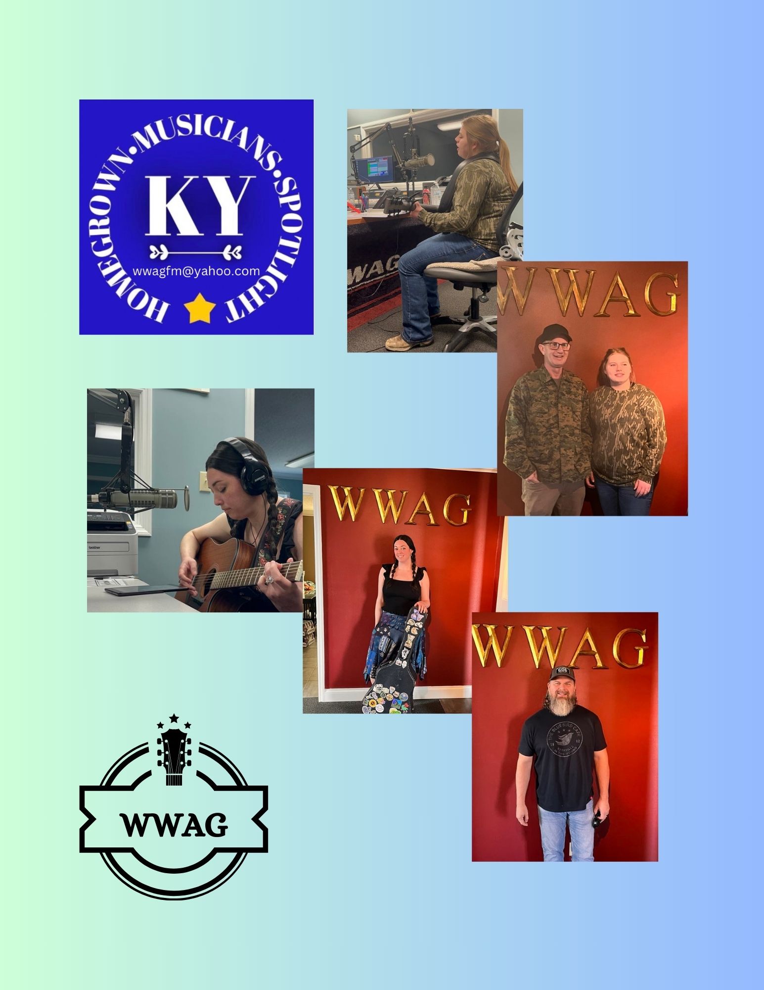Kentucky Homegrown Musicians Spotlight airs every Thursday 1:00 to 2:00PM